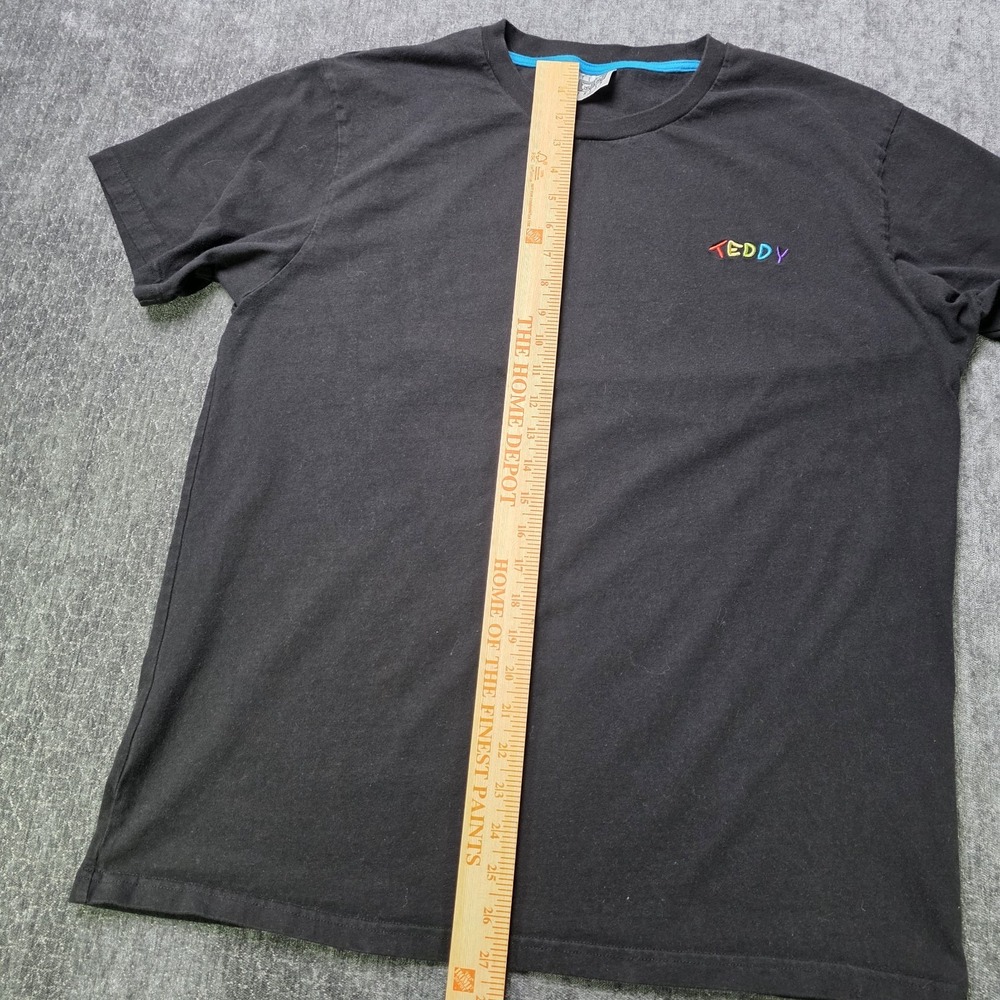 Teddy Fresh Colorful Filth Head Shirt Adult XXL 2XL Black Embroidered Logo Bear - Picture 4 of 10